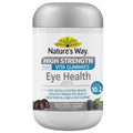 Nature’s Way High Strength Adult Vita Gummies Eye Health 60 Pack – lutein and zeaxanthin gummies for eye support and vision health, delicious fruit flavour supplement for adults.