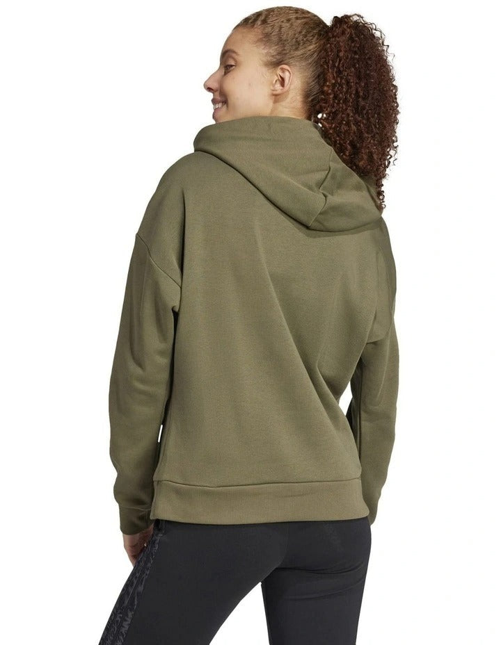 Adidas Essentials Cozy Hoodie in Green
