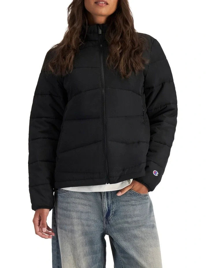Warm quilted Champion Rochester Lightweight Puffer Jacket with zipper