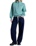 Blue Champion quarter zip sweater casual wear