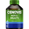 Cenovis Men’s Once Daily Multivitamin Capsules 100 Pack — daily men’s health supplement supporting energy, immunity, and wellbeing.