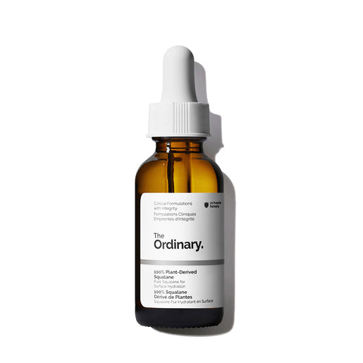 The Ordinary 100% Plant-Derived Squalane 30mL – Hydrating facial oil for soft, smooth skin