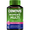 Cenovis Women’s Multivitamin Capsules 50 pack – daily multivitamin supplement for women supporting energy, immunity, and overall health.
