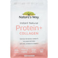 Nature's Way Protein Plus Collagen 400g vanilla protein powder with added collagen peptides for muscle recovery and skin health