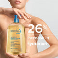 Bioderma Atoderm Shower Oil Cleanser for dry skin with niacinamide and plant biolipids.