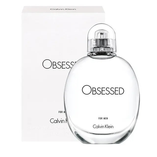 Calvin Klein Obsessed For Men Eau de Toilette 125ml bottle with sleek design and masculine fragrance