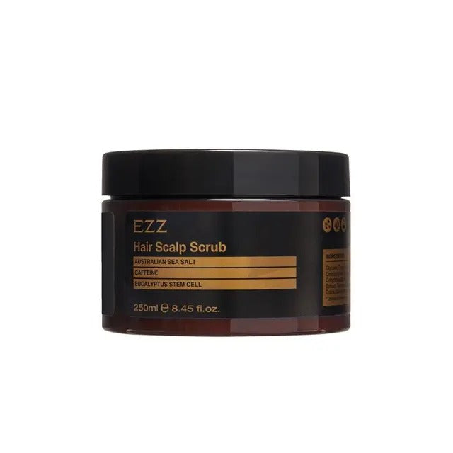 EZZ Hair Scalp Scrub container on a white background