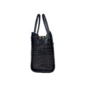 LeatherLuxe black women's leather handbag – premium shoulder and crossbody bag with elegant design and durable stitching