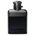 Black perfume bottle with 'Ralph's Club' branding on a white background