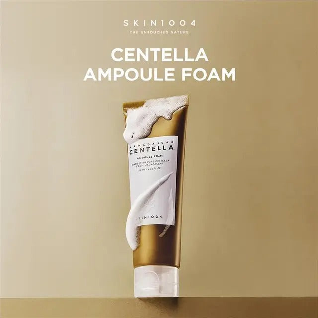 Skincare tube labeled 'Madagascan Centella' on a white background