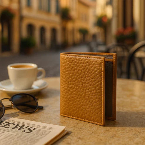 Leather Card Holder slim leather wallet