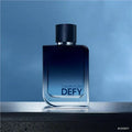Calvin Klein Defy Eau de Parfum 100ml men’s fragrance bottle with sleek modern design