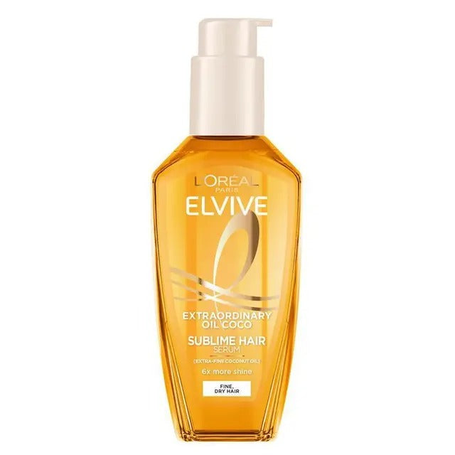 L'Oreal Elvive Coconut Oil 100ml for shiny, nourished dry hair