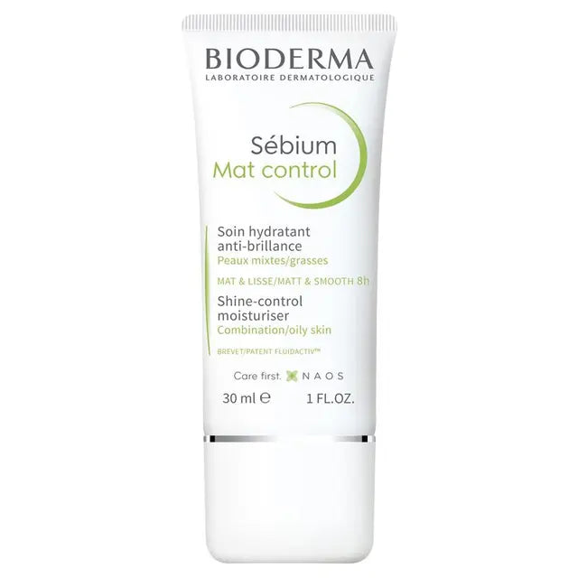 Bioderma Sebium Mat Control Mattifying Moisturiser for Oily Skin 30ml