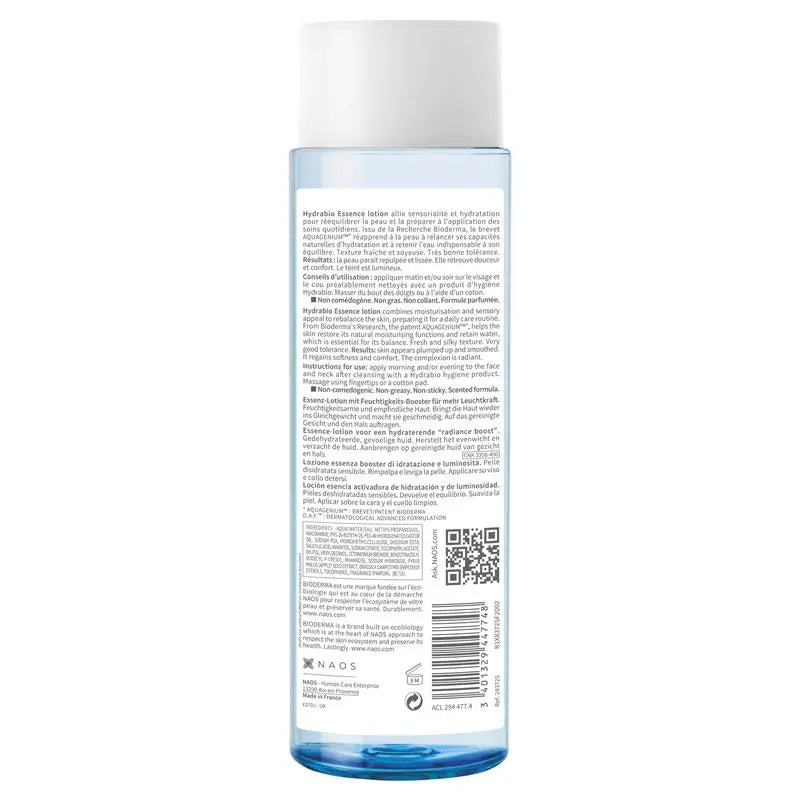 Bioderma Hydrabio Hydrating Essence Lotion for Dehydrated Skin 200ml