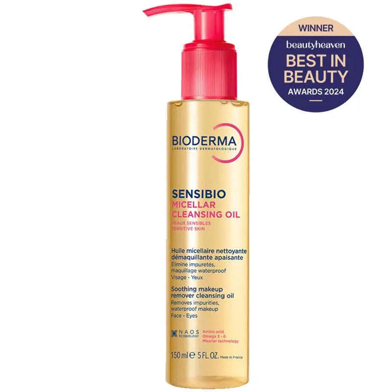 Bioderma Sensibio Micellar Oil Cleanser Makeup Remover for Sensitive Skin 150ml